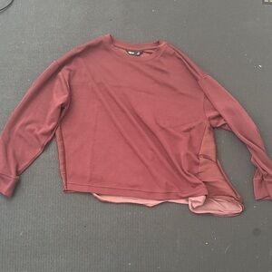 Vera Wang oversized shirt maternity